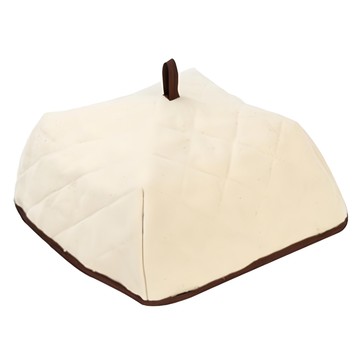 KEYTOSS 詰朵斯 烘焙幸福生活 隔熱防護立體保溫罩 全棉製作柔軟可摺疊收納 雙層加厚隔熱棉填充內裏 防塵防蟲保溫 旅遊野餐適用  20 x 20cm  1個