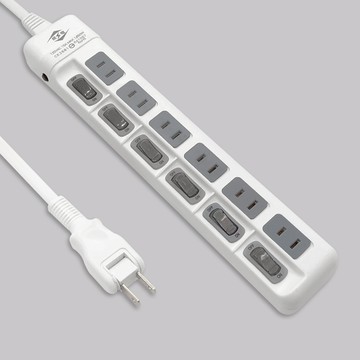 大三元｜威電 6開6座二孔延長線 CK2662 【6尺 1.8米】【9尺 2.7米】【15尺 4.5米】