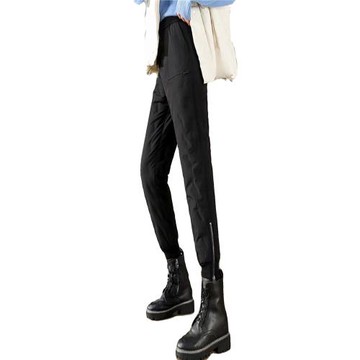 高級羽絨褲女冬季外穿2023新款時尚保暖加厚零下40度防寒寬松棉褲