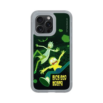 iPhone 15 Pro Max AirX 流變灰 - 瑞克和莫蒂 Rick and Morty - 瑞克和莫蒂-多元宇宙