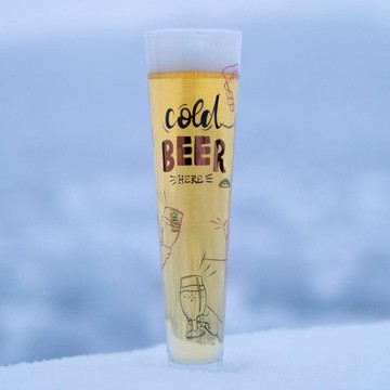 英雄節系列- 就是要冰啤經典啤酒杯 / 385 ml