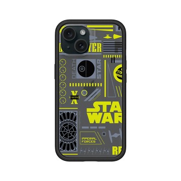 iPhone 15 Mod NX 黑 - 迪士尼-星際大戰 Star Wars - 死星-潮流系列
