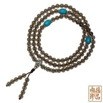 冰種黑曜石安康念珠