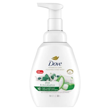 Dove 多芬 滋養洗手慕斯 蘆薈和桉樹 300ml 溫和潔淨 滋潤保濕 呵護雙手  1瓶