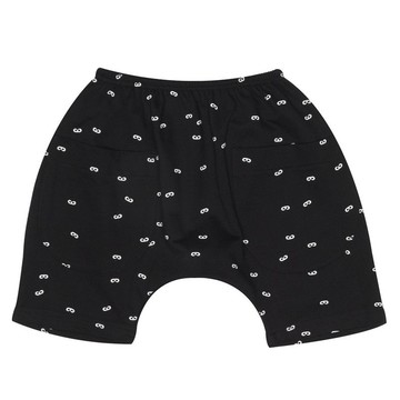 2016春夏 Beau Loves 黑色滿版Mini mask oversize 短褲