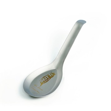 【BEST Ti】純鈦台式經典湯匙 愛台灣款 鈦湯匙 純鈦製造