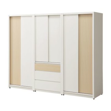 唯熙傢俱-羅伊雙色8尺衣櫃