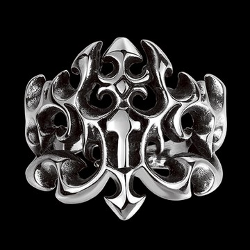 鈦鋼戒指美式戒飾-復古克羅風精選潮流生日情人節禮物男飾品73le129【獨家進口】【米蘭精品】