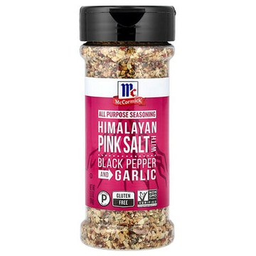 McCormick, 多用途調味料，喜馬拉雅粉鹽、黑胡椒、大蒜，6.5 盎司（184 克）