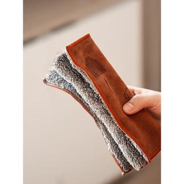 加厚高檔日式絨面禪意功夫茶巾布