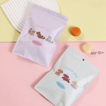 一周到貨⭐大號自封袋 密封袋 公仔 手辦自封袋 零食袋 盲盒袋 貓咪 小狗自封袋 打包袋 包裝袋 打包材料 手賬禮品袋