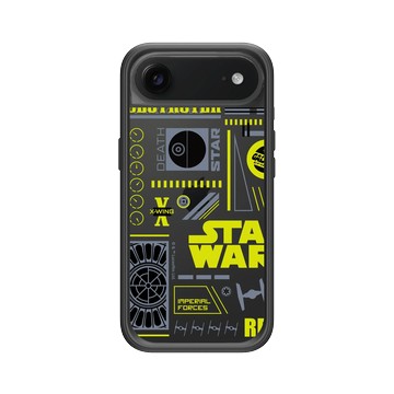 iPhone Air Mod NX -邊框背蓋組合 (相機按鈕) 黑 - 迪士尼-星際大戰 Star Wars - 死星-潮流系列