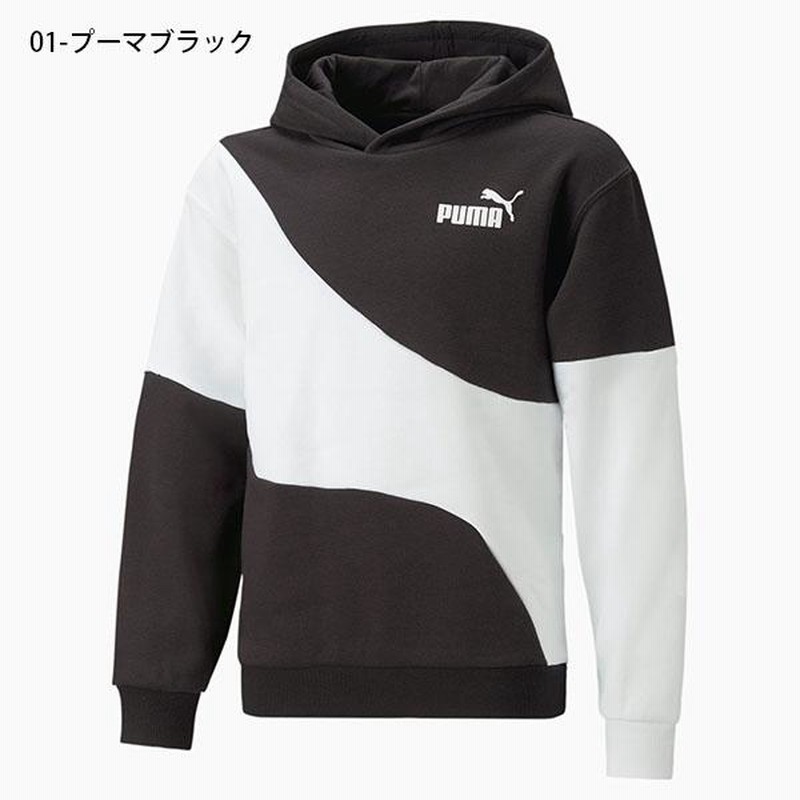 30%off プーマ キッズ スウェット パーカー PUMA POWER キャット