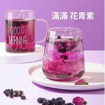台灣出貨💗桑葚黑枸杞玫瑰紅棗三角獨立包裝男女泡水喝的滿花青素養生茶組合