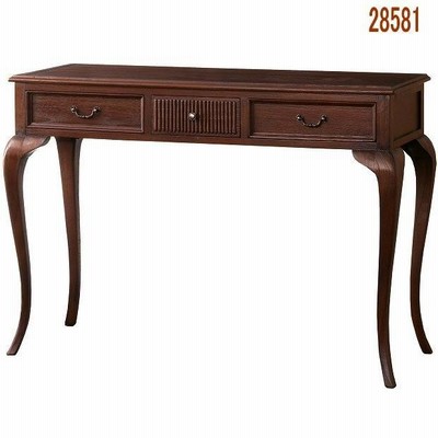 【送料無料(北海道・沖縄・離島を除く)】クロシオ　28581 ウェール コンソールテーブル　ブラウン【完成品】【メーカー直送】【同梱／代引不可】
