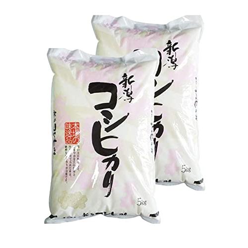 お米マイスター厳選1等米 令和4年産 新潟県産 コシヒカリ 10kg (5kg×2) 白米 精米 (食味分析80点以上の精米仕立て