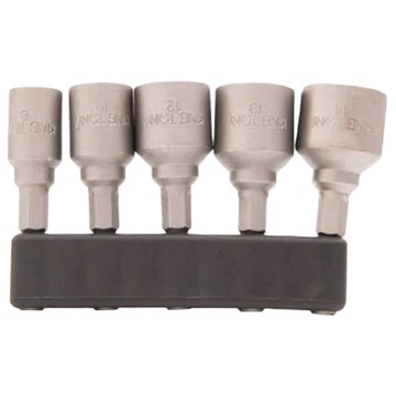 KING TONY 金統立 專業級工具5件式 附磁起子套筒組 761M x 50L 8 10 12 13 14  磁起子套筒  1組