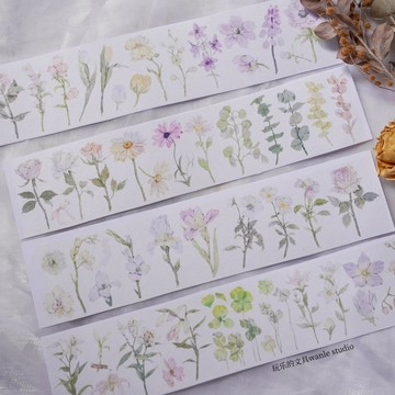 ❤NANI❤【分裝】【玩樂的文具】vol.6|單枝|分裝膠帶和紙膠帶鹽系手賬和紙膠帶花花PET