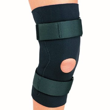 Hinged Knee Support ProCare Large Hook and Loop Closure Left or Right Knee 1 Each by DJO
