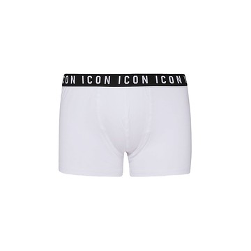 Dsquared2 - White Cotton Be Icon Trunk