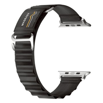 SwitchEasy ACTIVE 運動高山錶帶 黑色  Apple Watch S4-S10  Apple Watch S4-S10 44/45/46/49 mm  1個