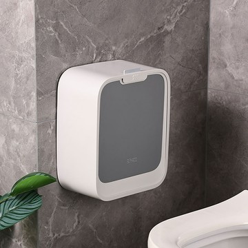 ELPHECO 掛壁式手拉垃圾桶 7L ELPH561/ELPH562 - 灰面