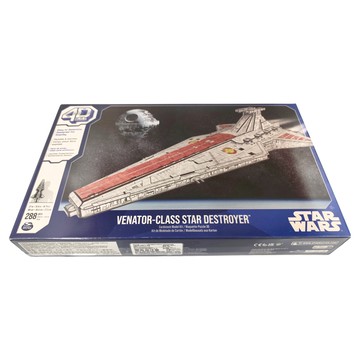 SPIN MASTER 4D Build 星球大戰系列 立體拼圖 狩獵者級滅星艦 288片  1盒