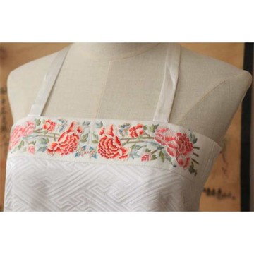 簪花閣漢服百搭真絲繡花抱腹 傳統漢服內搭抹胸 真絲軟緞繡花春夏