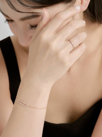 | FLEDGE洄圈手鍊 | 18K金 鑽石輕珠寶//新年禮物