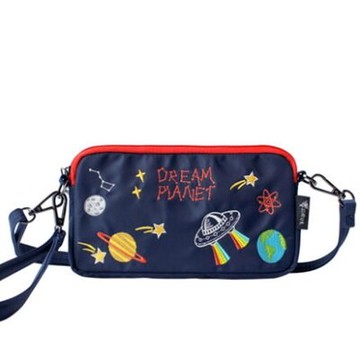 現貨+預購 斜背包刺繡肩背包-童趣夢幻星球休閒女包包73st42【獨家進口】【米蘭精品】