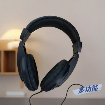 頭戴式電腦耳機 筆記本手機耳機話務音樂耳機有線無麥智能耳機750【宜家良品百貨】