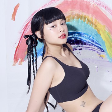 莎薇-SAVVY21 M-LL舒適無壓的BRA(黑色)-QBB003BL