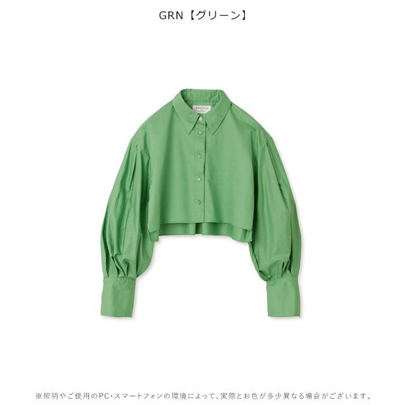 SALE スナイデル SNIDEL ORGANICSクロップドシャツ レディース トップス シャツ 長袖 ショート丈 クロップド丈 swfb231126  | LINEショッピング