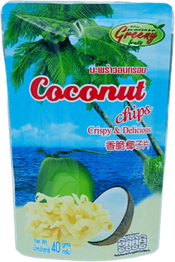 【蝦皮直營】泰椰椰子脆片 COCONUT CHIP 椰子片 椰子乾 椰子果肉 天然椰肉乾 水果乾 零食 餅乾 點心