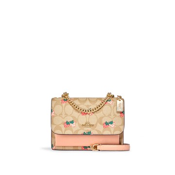 COACH Klare18 草莓印花 小號單肩斜跨包 斜背包 CB594(預購)~【 購物節優惠 ★ 菲尼斯 國際精品 3折起 】