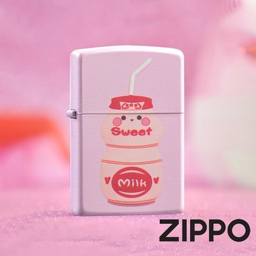 [隔日到貨] ZIPPO 防風打火機 甜蜜乳酸菌 Z-049 黃銅 美國製 煤油打火機
