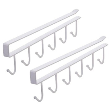 Jaemizone 簡約現代多功能廚房工具架  2個  白色