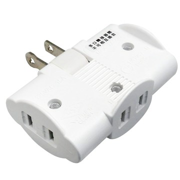 威電 CB2031 任意轉三面插座 電源插座 阻燃防火材料