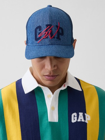 Gap × Sean Wotherspoon 牛仔網布 Logo 棒球帽