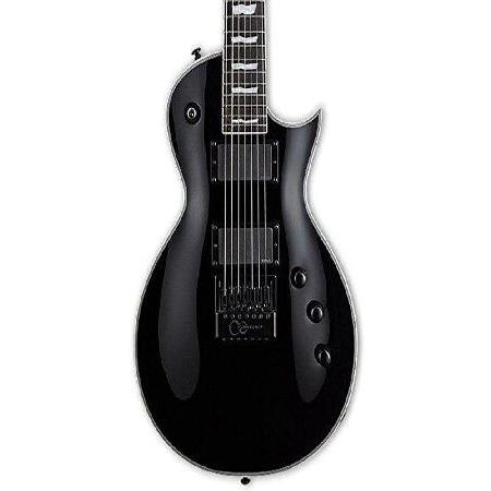 ESP LTD EC-1007 Eclipse Evertune 7-String Electric Guitar, Black