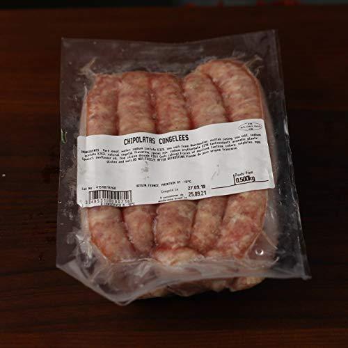 シポラタ カンパニャルド 500g フランス産豚肉 生ソーセージ 10本 冷凍　Chipolata campagnarde sausages 500g