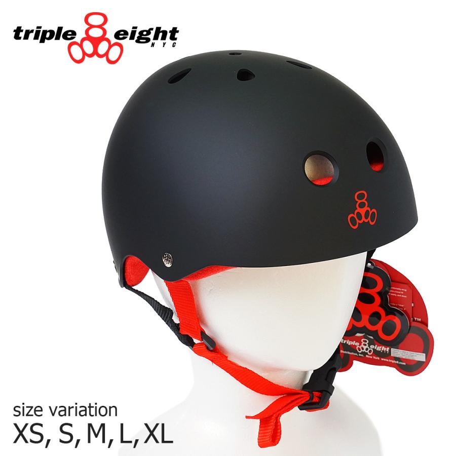 TRIPLE EIGHT SWEATSAVER LINER HL BLACK RUBBER (BLACK/RED