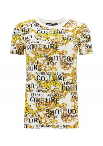 Versace Jeans Couture - Print T-shirt - Womens - White