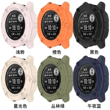 適用佳明instinct 2X手錶保護殼Garmin本能2X鏤空鎧甲錶殼保護套