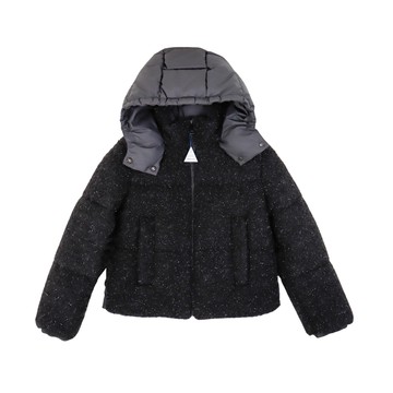 Moncler Enfant Kids ZAMBAGA 泰迪絨連帽羽絨外套