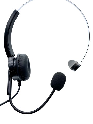 聲寶Sampo電話耳機麥克風+高級耳罩海綿舒適不掉屑phone headset下單台北工場當日出貨 仟晉FHS100
