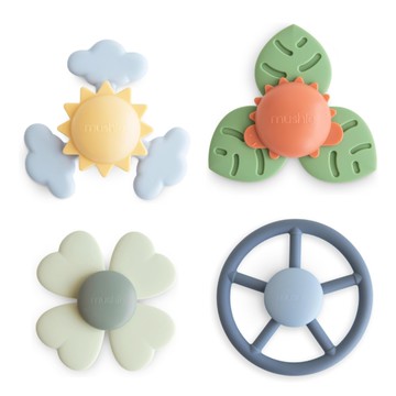 美國 Mushie 吸盤轉轉玩具(多款可選)指尖陀螺