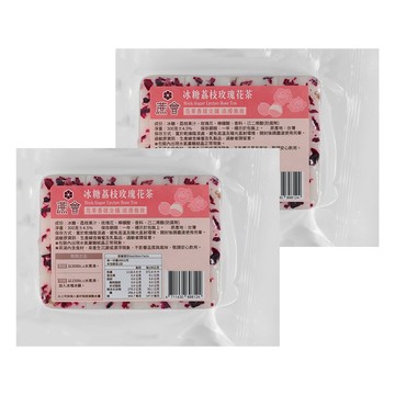 蔗會 冰糖荔枝玫瑰花茶  300g  2個  1個裝