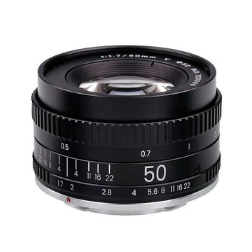 全畫幅大光圈人像鏡頭50MM F1.7適用(於)canon佳能nikon尼康M42單反微單