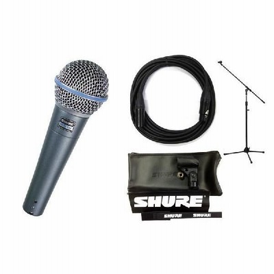 [正規品2年保証][マイクスタンド+CANAREケーブル付8点セット]SHURE BETA58A ボーカル用
